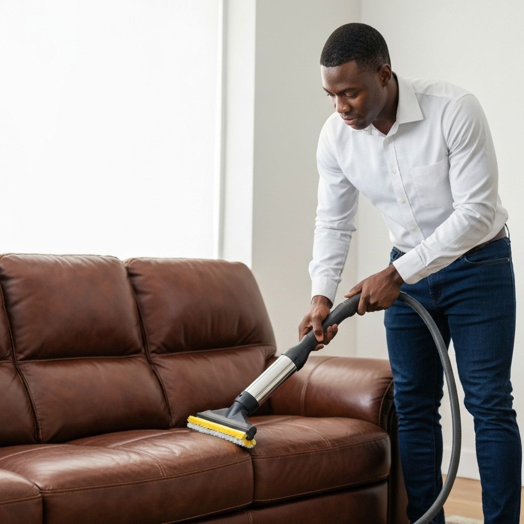 Limpeza de sofá