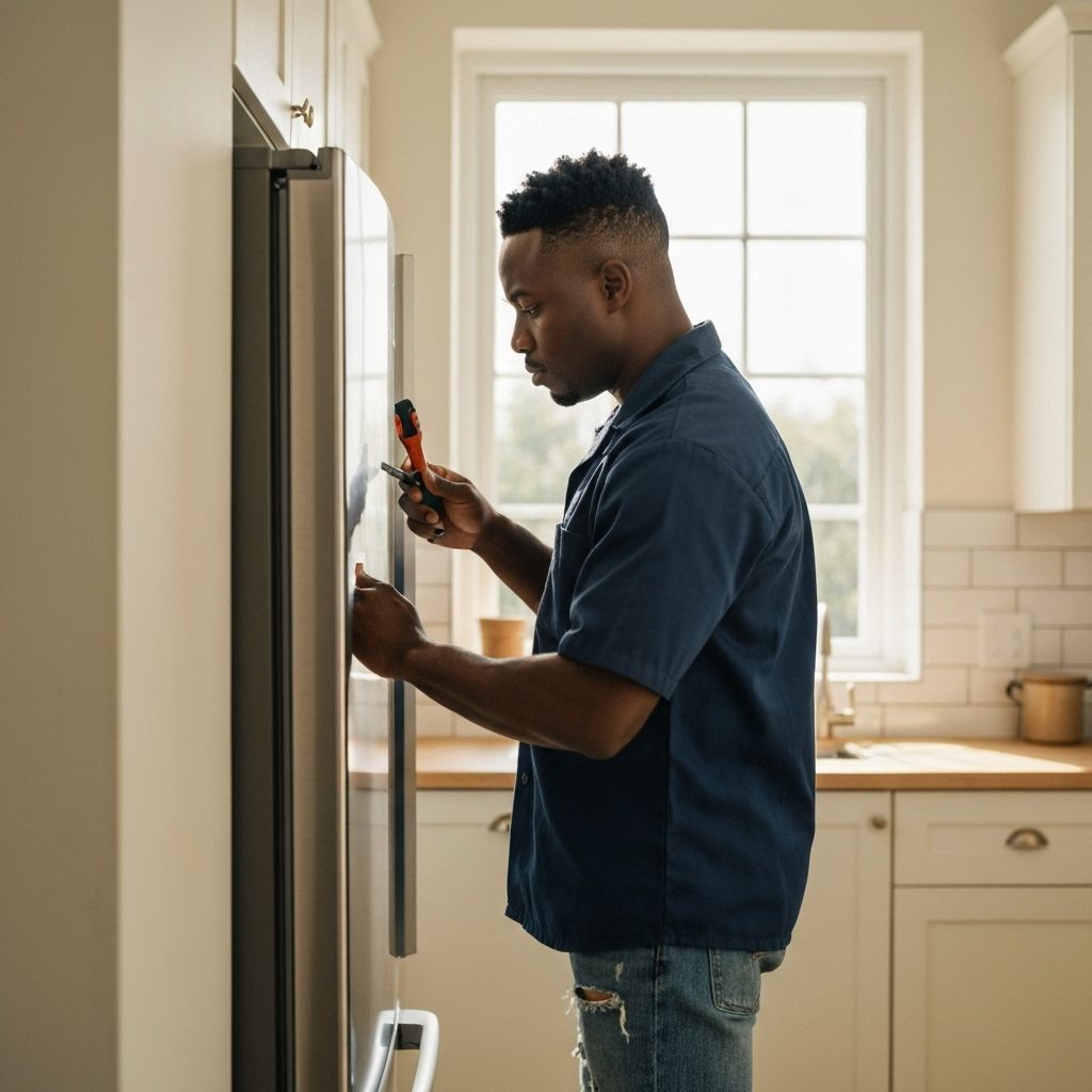 Conserto de geladeira ou refrigerador